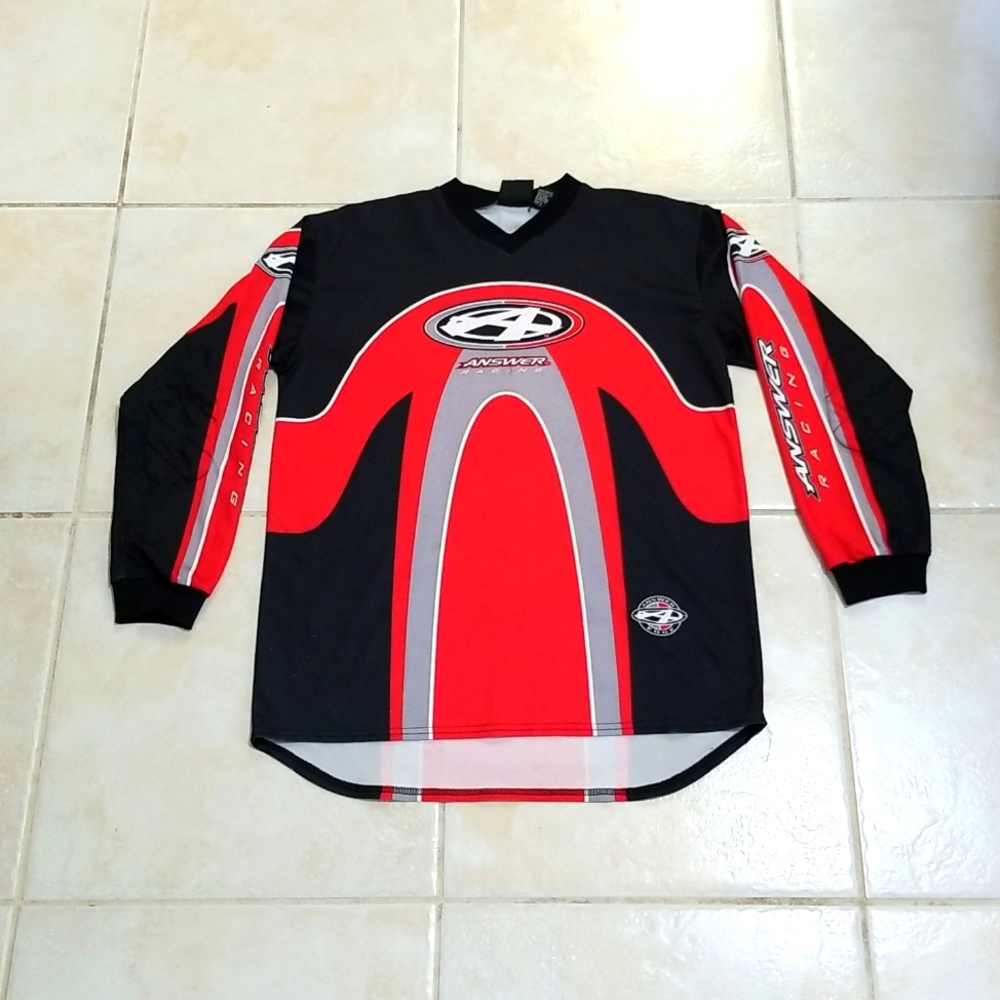 Answer Racing Motocross racing jersey. Size Youth XL or Adult small.